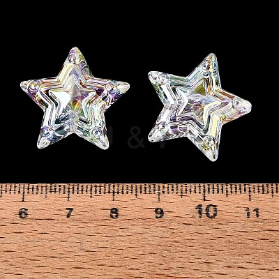 Transparent Acrylic Beads TACR-K004-01-01-1