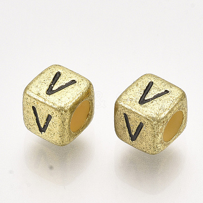 Acrylic Beads PB43C9308-G-V-1