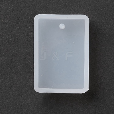 Rectangle Pendant Silicone Molds X-DIY-K047-02-1