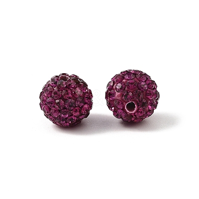 Pave Disco Ball Beads RB-H258-10MM-502-1