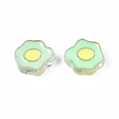Transparent Acrylic Beads ACRC-S039-05B-1