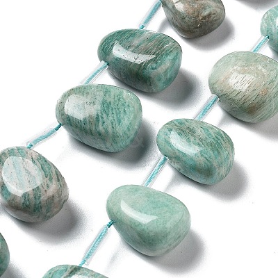Natural Amazonite Beads Strands G-P528-E04-01-1