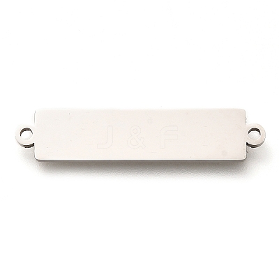 201 Stainless Steel Connector Charms STAS-Z119-32P-02-1