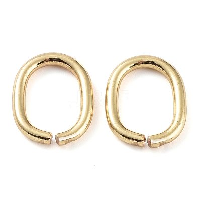 201 Stainless Steel Open Jump Rings STAS-M008-01G-1