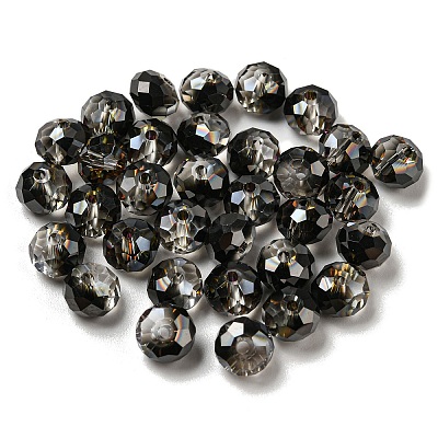 Electroplate Glass Beads EGLA-Z004-01B-12-1
