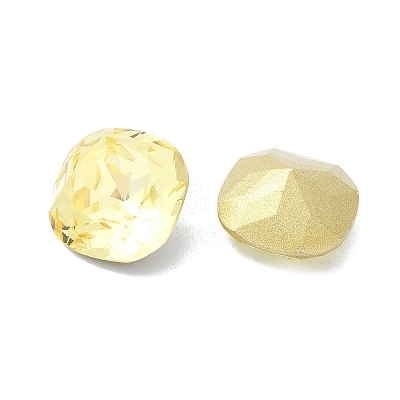 Faceted Glass Rhinestone Cabochons GGLA-C032-02A-1