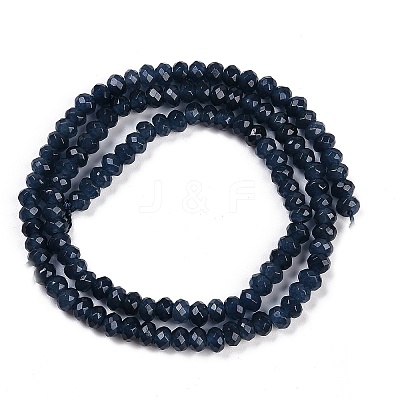 Natural White Jade Beads Strands G-Z069-01S-1