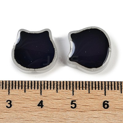 Two Tone Glass Mood Beads GLAA-Z007-12C-1