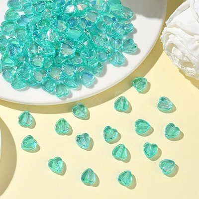 Transparent Acrylic Beads PL539-837-1