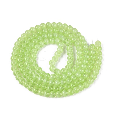 Acrylic Imitation Cat Eye Beads Strands OACR-Q197-01A-09-1