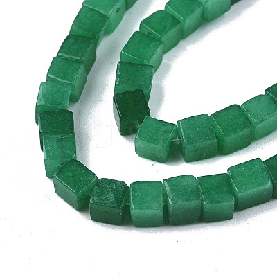 Natural White Jade Beads Strands X-G-N326-147A-1