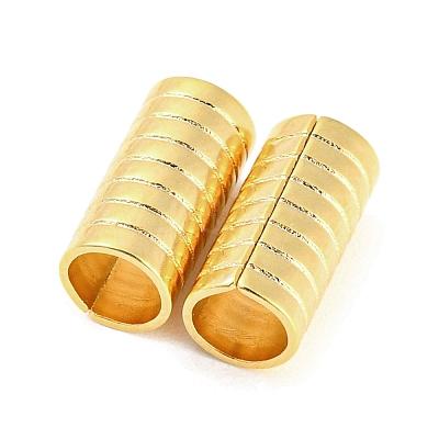 201 Stainless Steel Tube Beads STAS-Z049-06G-1