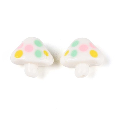 Opaque Acrylic Beads OACR-N152-10B-1