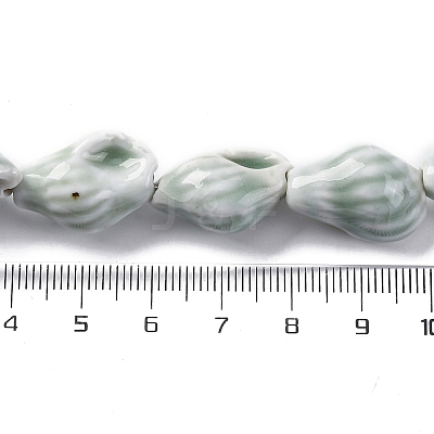 Ocean Series Handmade Porcelain Beads PORC-R002-04A-1