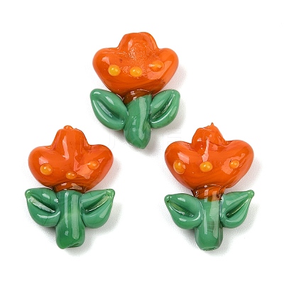 Handmade Lampwork Beads LAMP-S070-04E-1