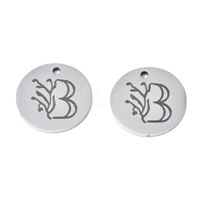 Non-Tarnish 304 Stainless Steel Charms STAS-T059-26P-B-1