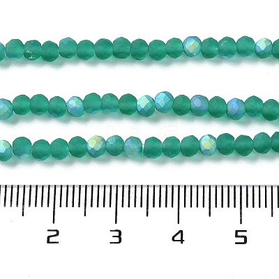 Imitation Jade Glass Beads Strands EGLA-YW0003-19B-15-1