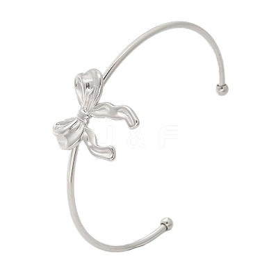 304 Stainless Steel Cuff Bangles BJEW-B107-01P-1