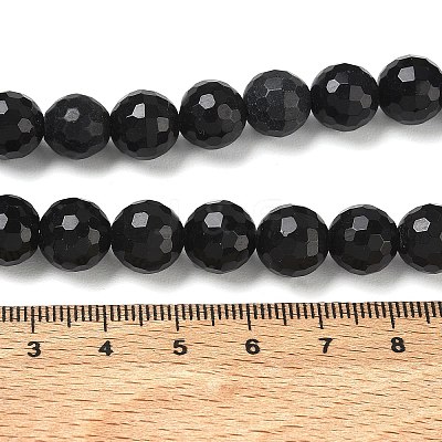 Natural Obsidian Beads Strands GG-CBA12F1-A01-10MM-1