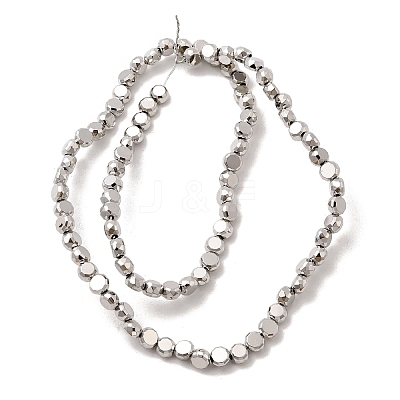 Electroplate Glass Beads Strands EGLA-F166-04A-P-1