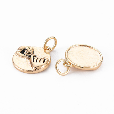 Brass Pendants X-KK-S356-522-NF-1