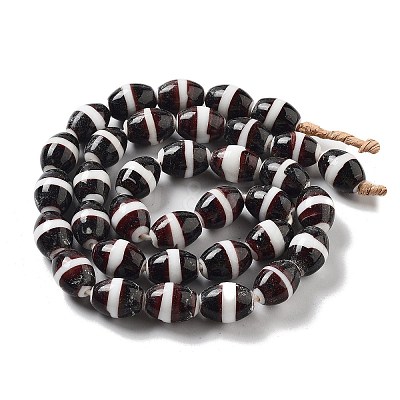Handmade Nepalese Lampwork Beads LAMP-Z008-06F-1