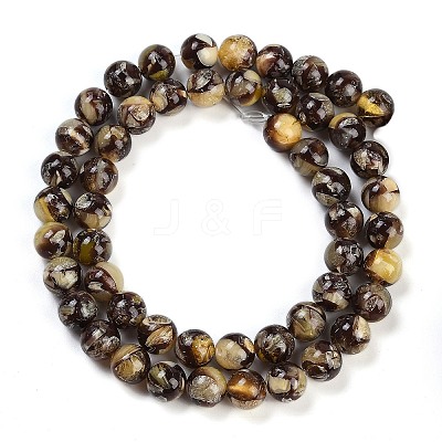 Sythetic Amber Beads Strands X1-G-M199-02E-1