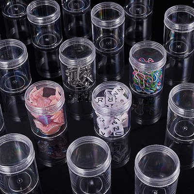Column Plastic Bead Containers CON-BC0003-03-1