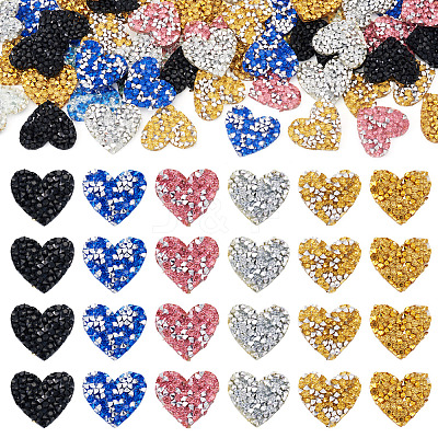 Polyester Hotfix Rhinestone Iron on Patches Applique Patch FIND-TA0002-53A-1