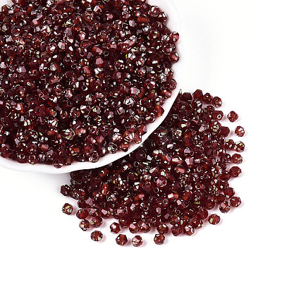 Picasso Baking Paint Glass Seed Beads SEED-N007-37D-1