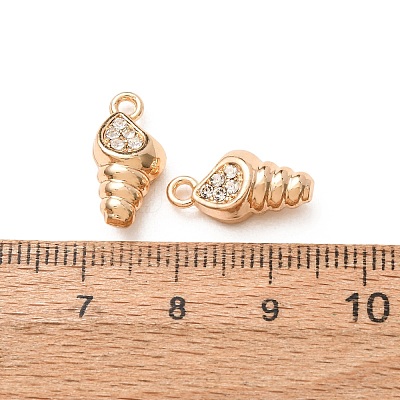 Alloy Rhinestone Pendants RB-CBAA597-01G-03-1