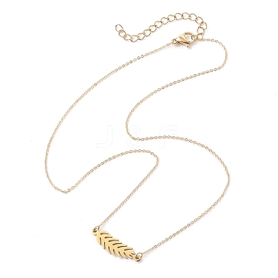 304 Stainless Steel Pendant Necklaces NJEW-TA00139-1