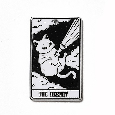 Tarot Theme Printed Acrylic Pendants MACR-G061-04U-1