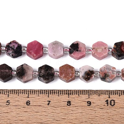 Natural Rhodonite Beads Strands G-P534-A16-01-1