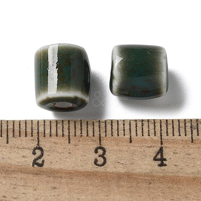 Handmade Porcelain Beads X1-PORC-L080-I19-1