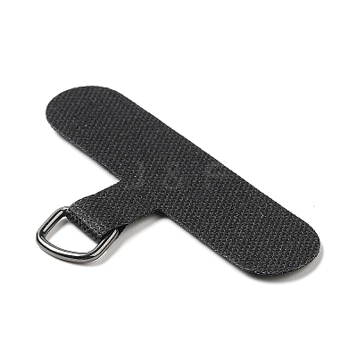 Cloth Mobile Phone Lanyard Patch AJEW-F061-01B-1