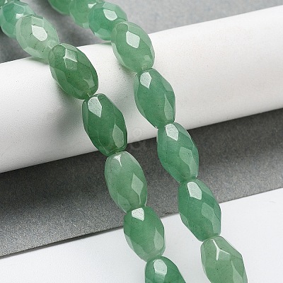 Natural Green Aventurine Beads Strands G-P520-C12-01-1