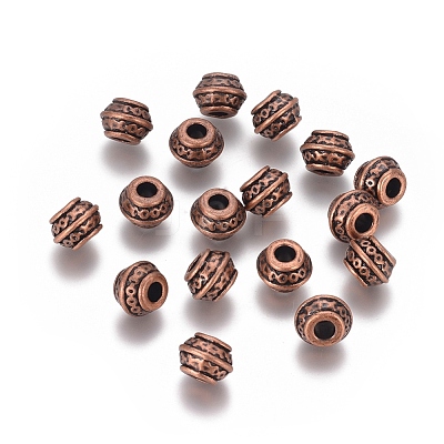 Tibetan Style Spacer Beads RLF0586Y-1