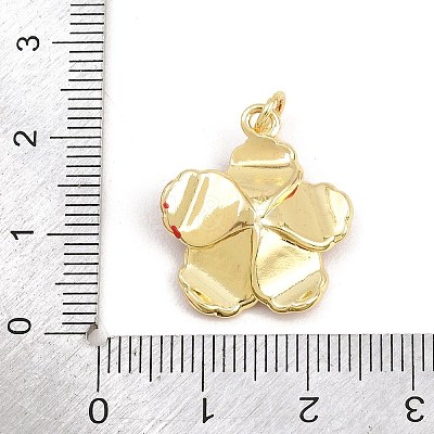 Brass Micro Pave Clear Cubic Zirconia Pendants LS-KK-CBADB87-14B-G-1