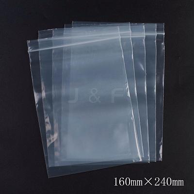 Plastic Resealable Packaging Bags OPP-G001-B-16x24cm-1
