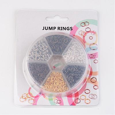 1 Box Brass Open Jump Rings KK-JP0007-5mm-1