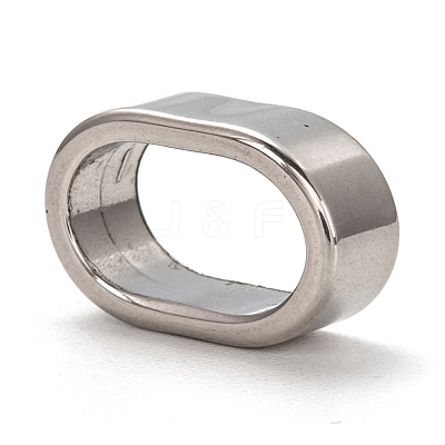 Non-Tarnish 201 Stainless Steel Slide Charms/Slider Beads STAS-L255-002P-1