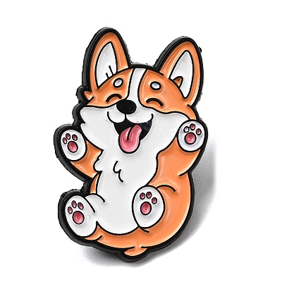 Corgi Enamel Pins JEWB-I055-04EB-06-1