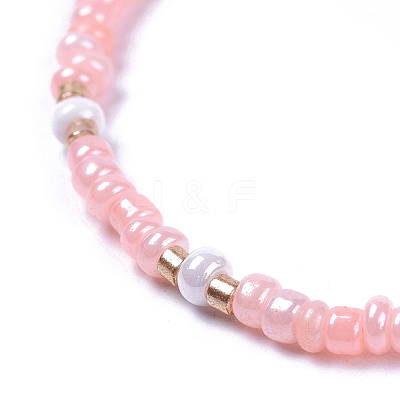 Adjustable Nylon Thread Braided Beads Bracelets BJEW-JB04377-02-1