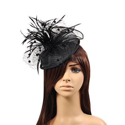 Wholesale Elegant Black Fascinators UK for Weddings ...