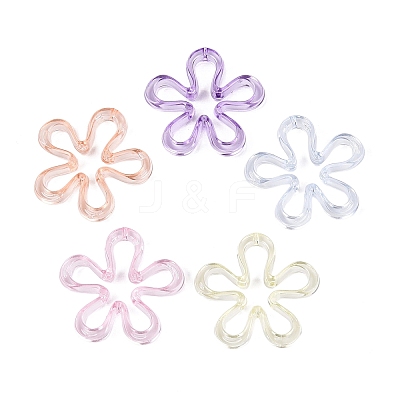 Transparent Acrylic Beads AC-N166-09-1