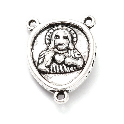 Tibetan Style Alloy Chandelier Component Links PALLOY-P224-31AS-1