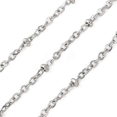 Tarnish Resistant 304 Stainless Steel Cable Chains CHS-K004-13P-0.4mm-1