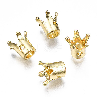 Rack Plating Alloy Beads PALLOY-T077-152A-LG-RS-1