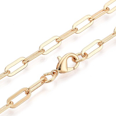 Brass Paperclip Chains MAK-S072-15B-G-1
